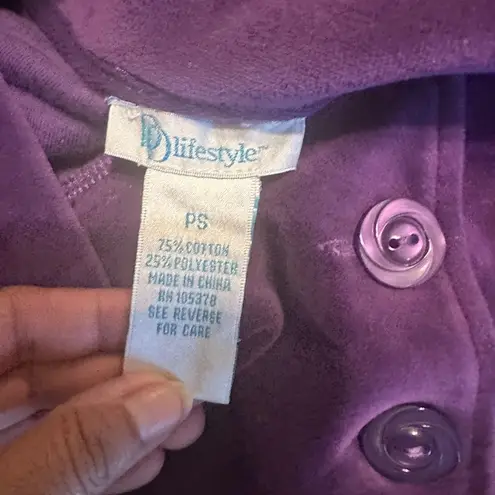 D&D Lifestyle Purple Track Suit Size undefined