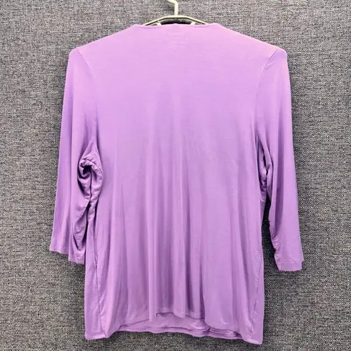 Chico's  Womens Tunic Top Shirt Size XL Or 3 Ultimate Stretch Comfy Basic Everyday