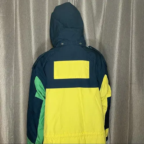 Ralph Lauren Women's Yacht Club 1992 Multicolor Hooded Jacket Blue