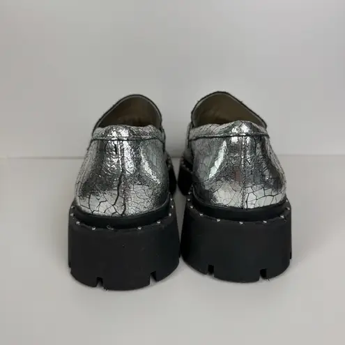 Schutz  X Free People Apron Penny Strap Platform‎ Christie Loafers Shoes Sz 8.5