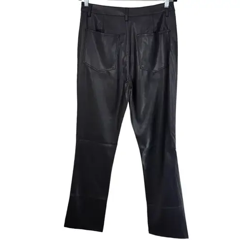 We Wore What Black Vegan Leather Pants NWT Size 31 Revolve leather pants