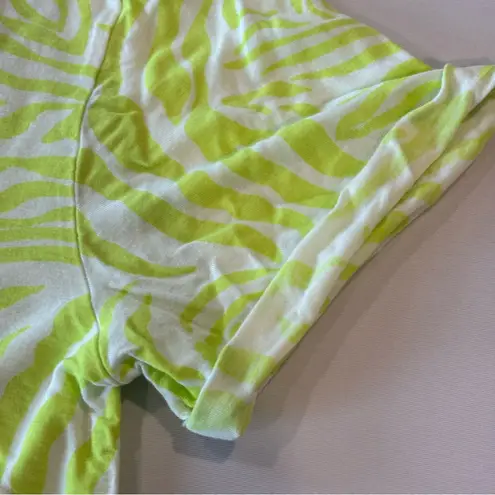 SOUL CYCLE Neon Yellow Women’s Cropped Athletic T