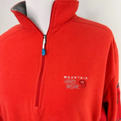 Mountain Hardwear  Microstretch 1/4 Zip T Pullover Fleece Size XL