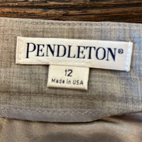 Pendleton  MADE IN AMERICA PENCIL SKIRT GRAY SIZE 12