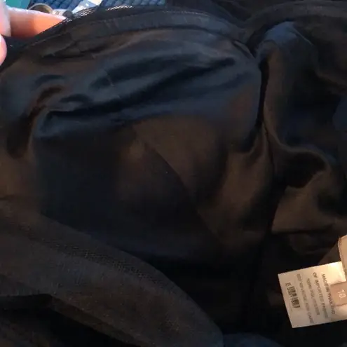 AMSALE Mermaid Tulle Bodycon Maxi Formal Dress 10 Padded Push~Up Bust Wedding Black