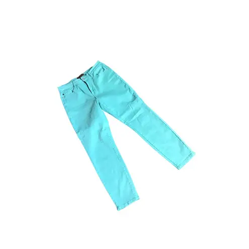 Judy Blue Teal Garment Dyed Slim Leg Jeans