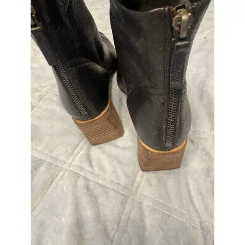 Marsèll Black Italian Leather Ankle Boots | Soft Luxe Artisan Craft, 38.5 Size 8