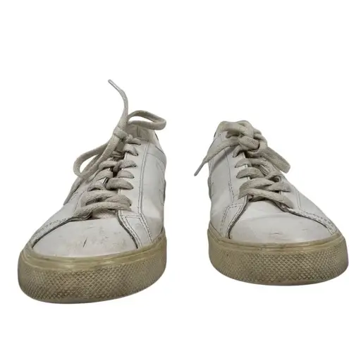 VEJA Esplar Women's White Low Top Sneakers Size 7 Casual Lace-Up