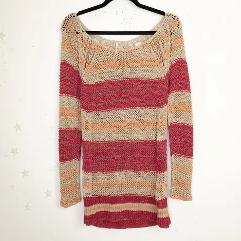 Free People  desert moon Cherry blossom sweater