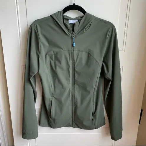 Save the Duck Nylon Rain Jacket Dark Sage Green Size undefined