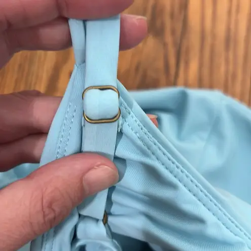 ANDIE The Snap One Piece Swimsuit Hydrangea Blue size XL NWT