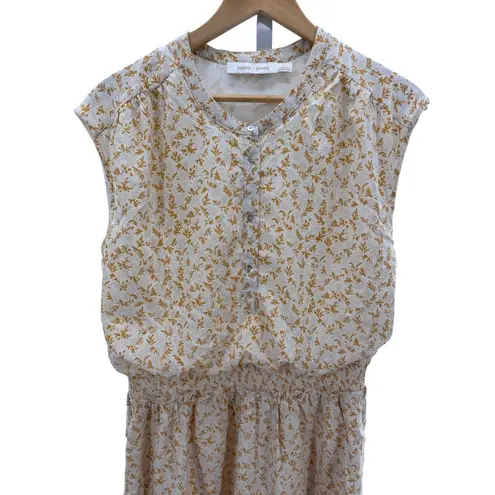 Bishop and Young Women's Bright Side Print Kelley Smock Dress Large Sleeveless