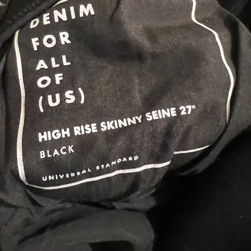 Universal Standard NWT - Seine High Rise Skinny Jeans 27 Inch - Black
