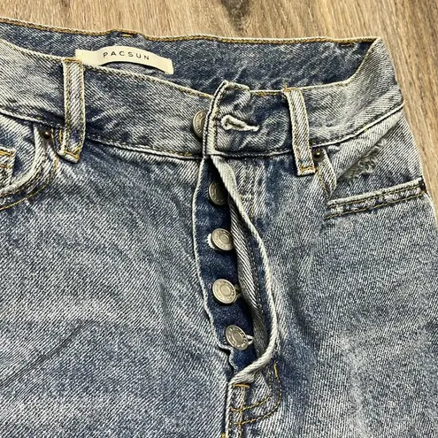 PacSun  High Rise Straight Leg Jeans Size 25