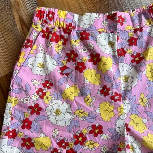 Vera Moda Taya High Waisted Floral Print Shorts Size Small #S2474