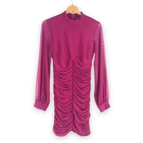 Love by Design NWT - LOVE X DESIGN - Berry Long Sleeve Dress - S