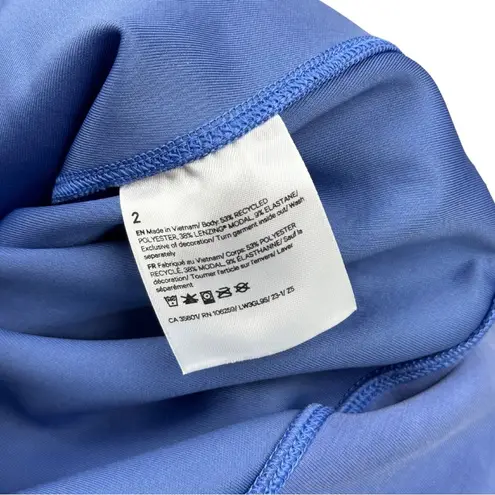 Lululemon  Softstreme Perfectly Oversized Cropped Crew Pullover Water Drop Blue 2