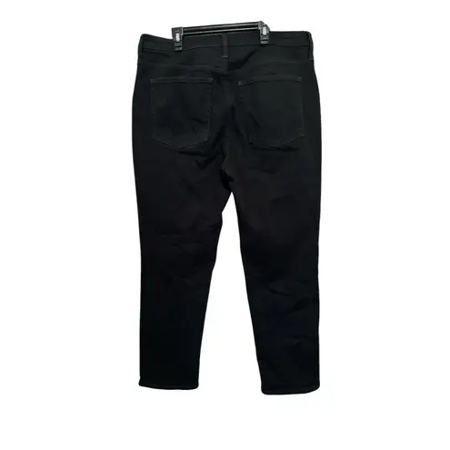 J. Crew Essential Straight Jeans Womens 31 Black Casual Cotton Straight Workwear