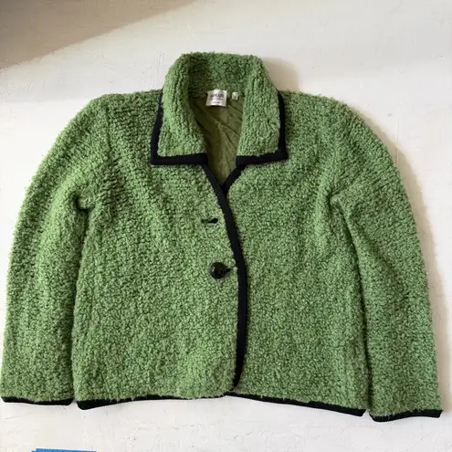 Armani Collezioni Women’s Wool Blazer Jacket Green Size 38