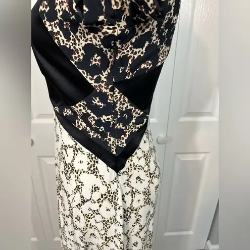 Roberto Cavalli Retro Leopard Jersey Dress