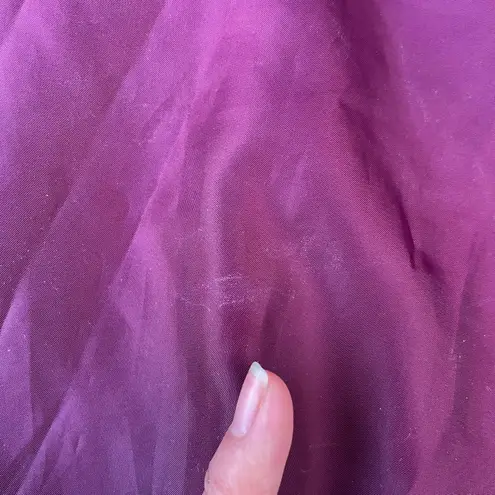 Say What? Say What Red Burgundy Maroon Bomber Zip Up Jacket