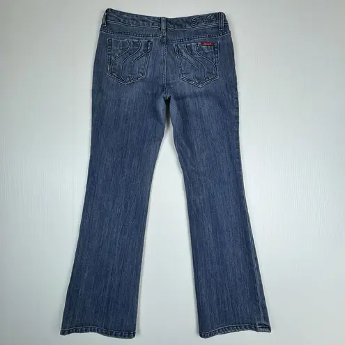 Seven 7 Jeans Size 8 Blue Denim Classic Flare Jeans