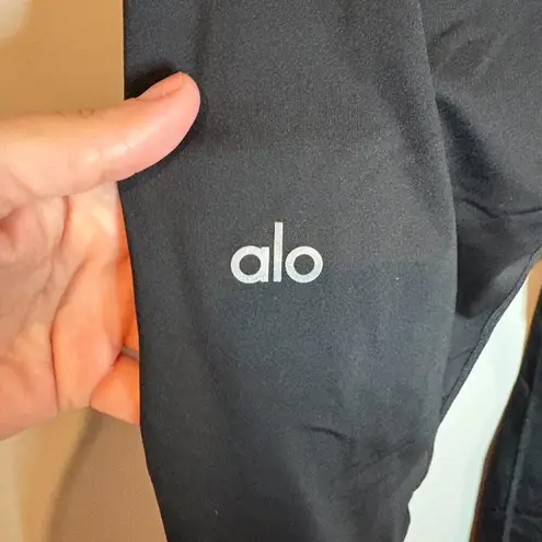 Alo Yoga Alo black tie waist leggings