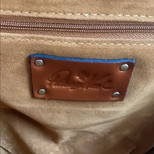 Patricia Nash Trikomo Spring Multi Printed Top Handle Satchel Bag NWT