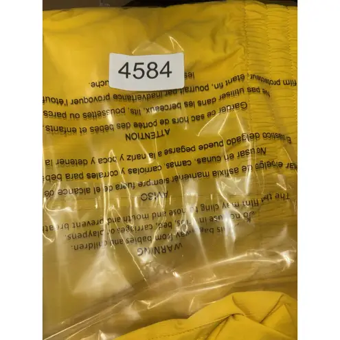 womens stio nylon shorts xl yellow pockets Drawstring