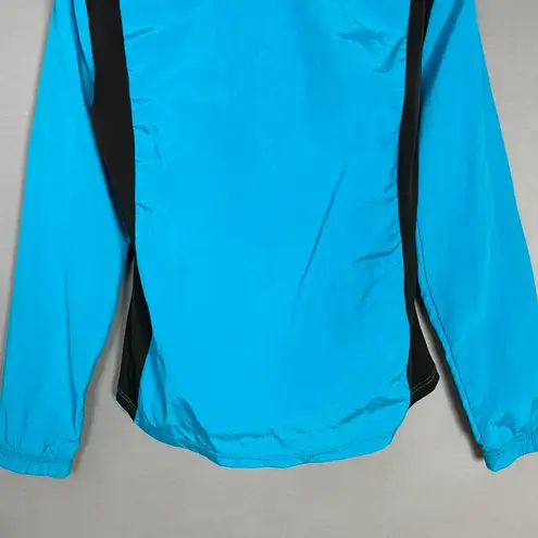 Vintage Bellwether Biking Jacket Blue Black Zip