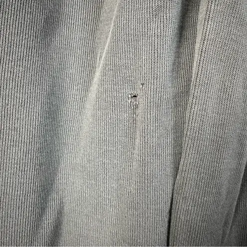 Ghanda Dark Charcoal Gray Ribbed Flare Lounge Pants M Size M