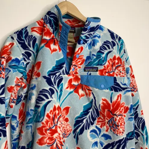 Patagonia  Synchilla Snap-T Fleece Pullover Hawaiian Manoa Dusk Blue Small Rare