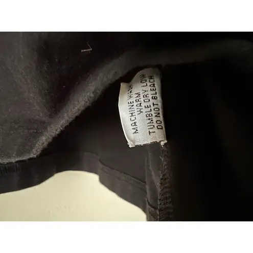 Bryn Walker Eugenia Dress Large Black Long Sleeve A-Line Bamboo Organic Cotton