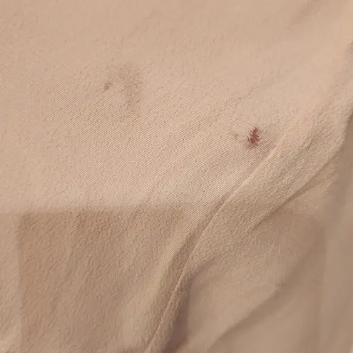 Equipment Femme Racquel Elegant Cream Viscose Women's Top Size Large