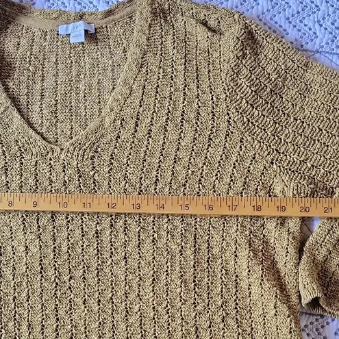 J. Jill Women's Yellow Mustard V