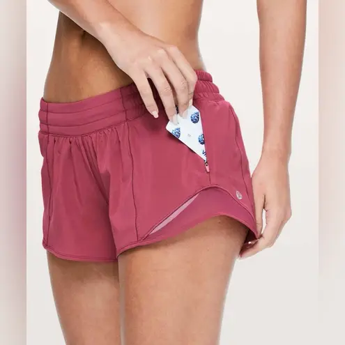 Lululemon  Hotty Hot Short II 2.5” Velvet Dust Rose Pink Sz 6 NWT Retired Edition thumbnail 5