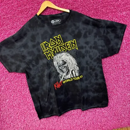 Iron maiden Killers Tour tiedye T-shirt size XL