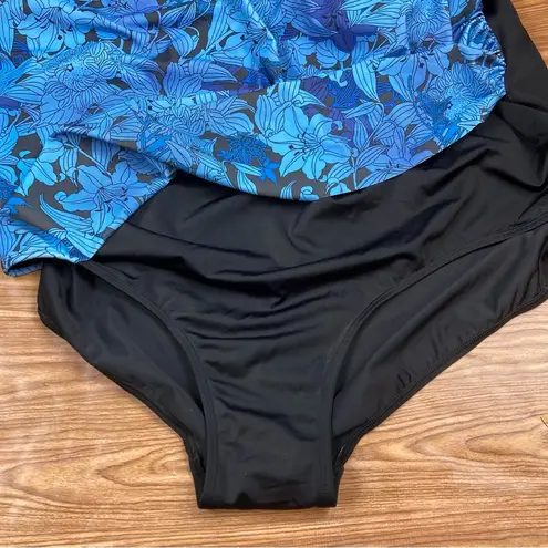 Swimsuit For All Swimsuits for All Plus Size Surplice Wrap Swimsuit NWT - Size 32