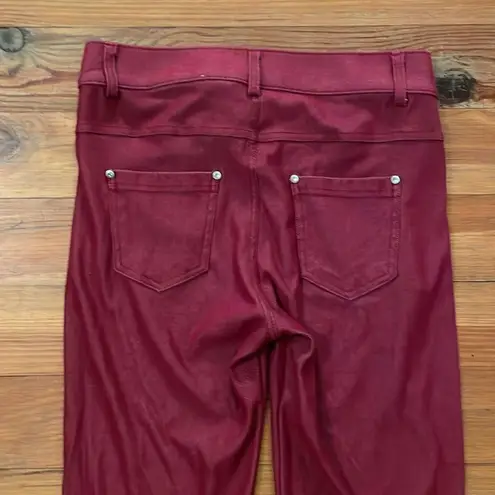 Yelete Red Pull-on Jegging Jean Pants Womens Size Small Skinny Casual