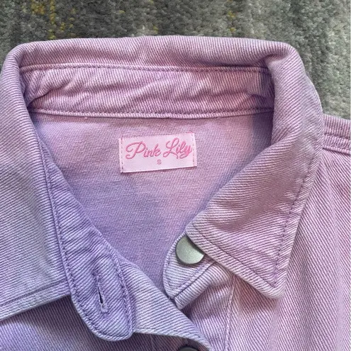 Pink Lily Shacket