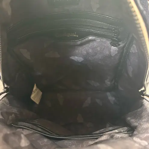 Desigual Butterfly Sequin Backpack Blue, Rare, Unique, Artistic!