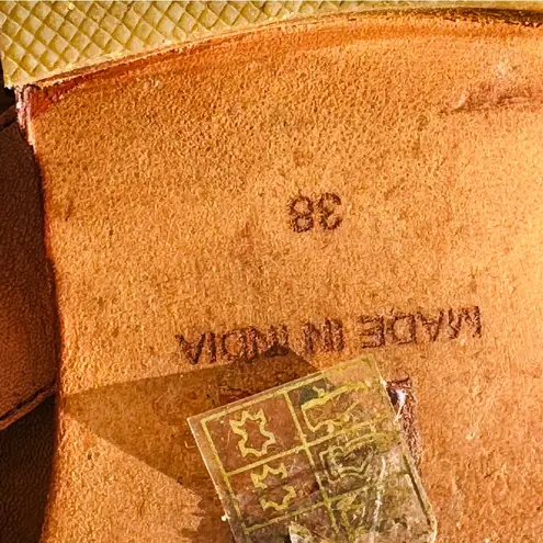 Free People  Sant Antoni Leather Slide Sandals Size 38- (8) - Image 7