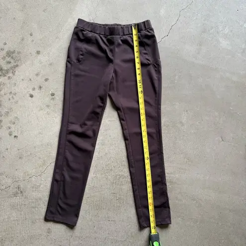 Nordstrom The Izzat / legging pants with stretch / brown