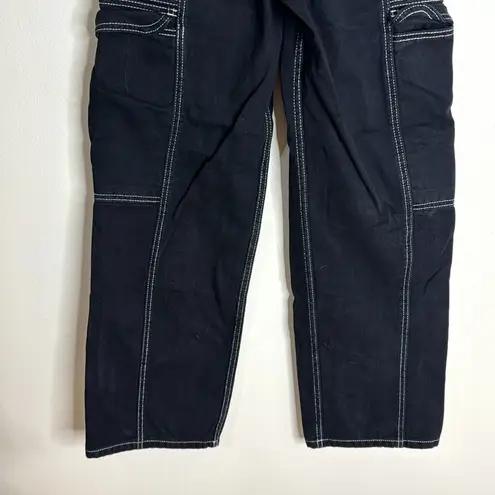 Urban Outfitters BDG  size 25 Women’s Black Denim Cargo Slouchy Skate Jeans