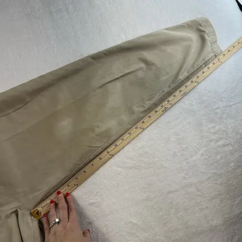 VTG 90s Together 4 Jeans Open Cross Peek A Boo Sides High Waist Jean Pleated Tan