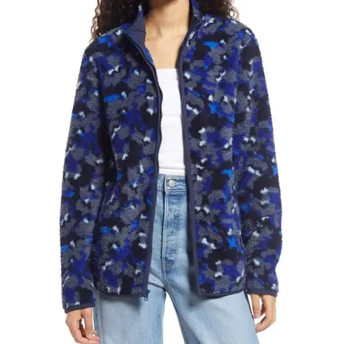 Nordstrom NWT  X CRISTINA MARTINEZ Fleece Jacket Blue Medium