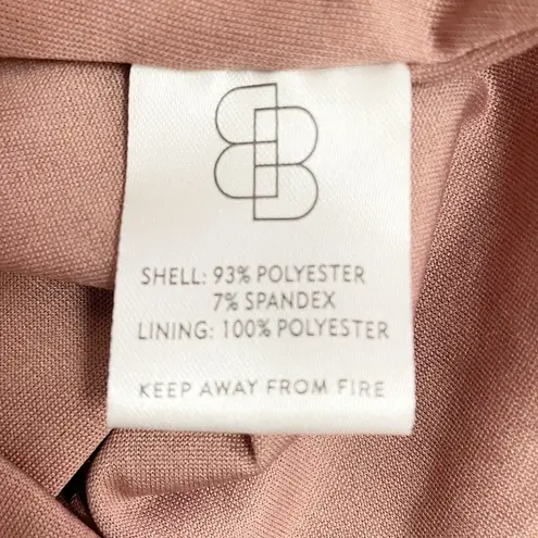 Baltic Born Tatiana Velvet One Shoulder Maxi Dress Rose Pink Size XS Wedding