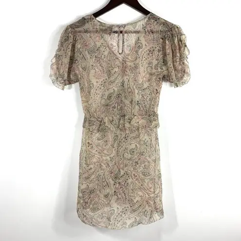 Juicy Couture Y2k  Sheer Ruffle‎ Mini Dress