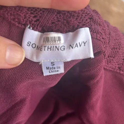 Something Navy Assymetrical Sweater Dress - Flawed