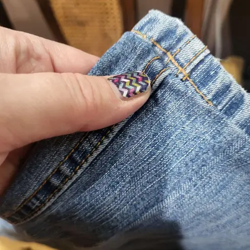 Blue Asphalt Cameron Light Wash 90’s Button Fly Boot Cut Ankle Jean 30 x 29 Size undefined